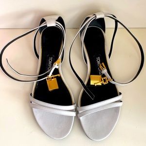 Tom Ford chalk sandal flat
